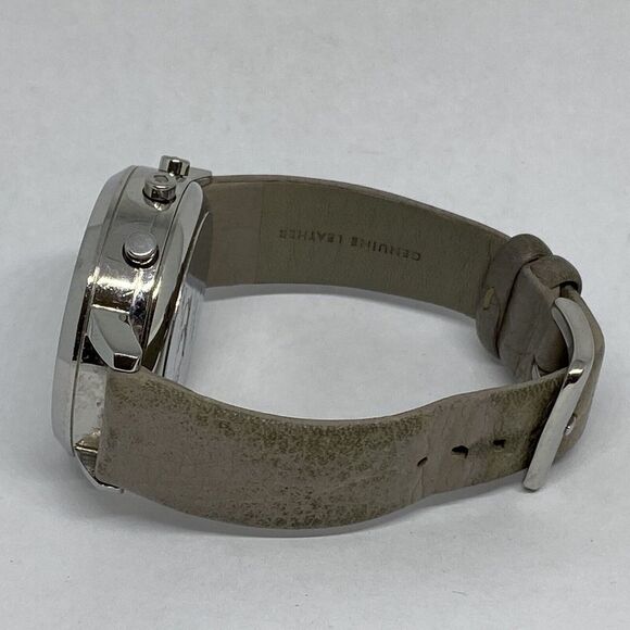 Kate Spade KST23101 Women Gray Leather White Analog Dial Hybrid Smartwatch XX736 - Picture 9 of 12